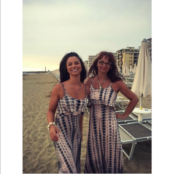 Maxi Tie Dye Dress - Picture 1 of 4